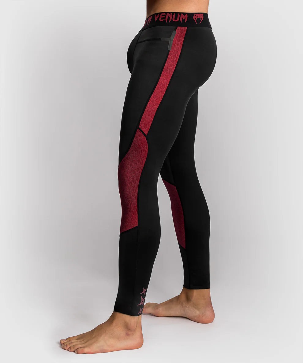 Venum x Assassin's Creed Shadows Spats - Burgundy/Black