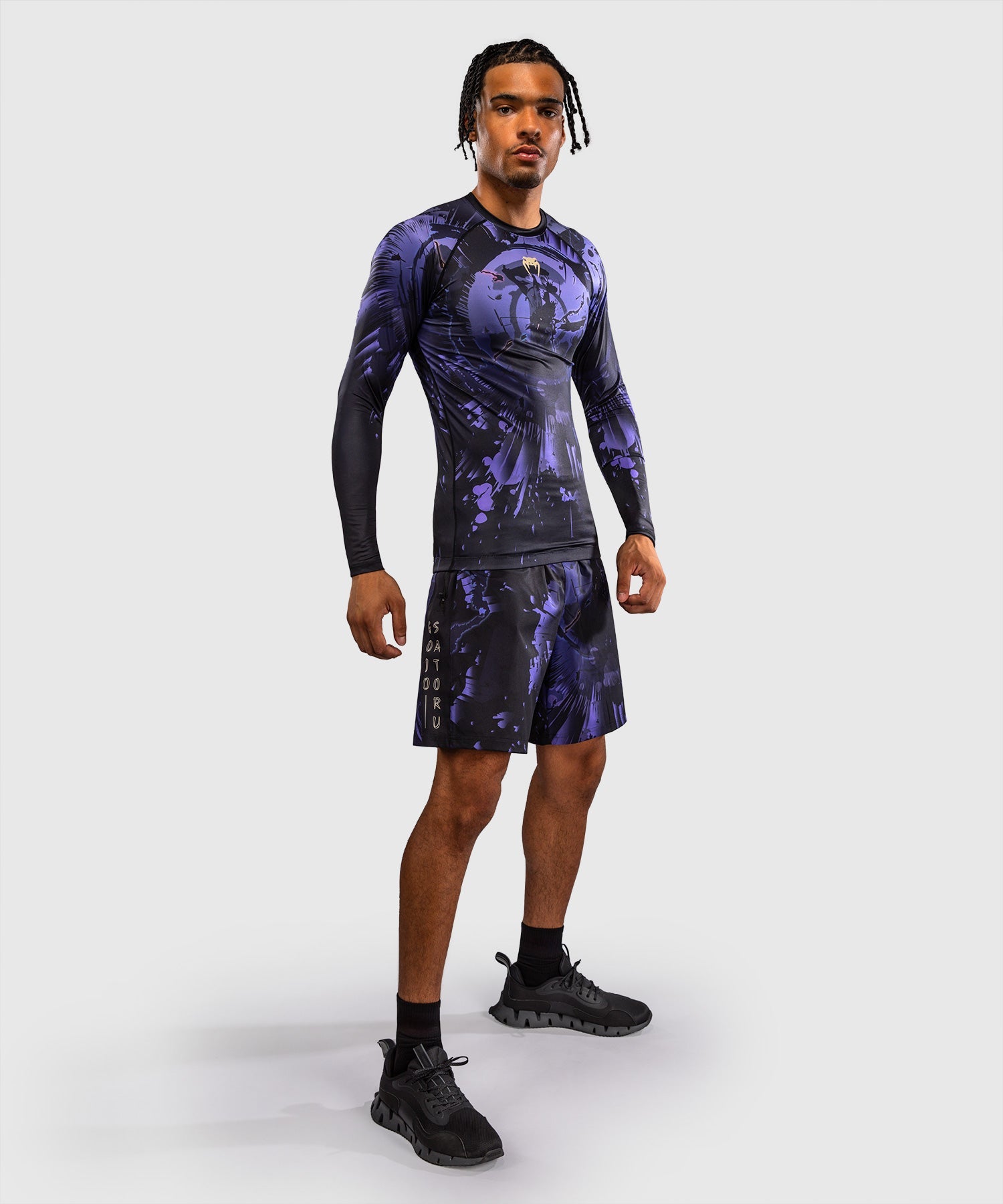 Venum Rashguard Long Sleeves Gojo Jujutsu Kaisen – Purple