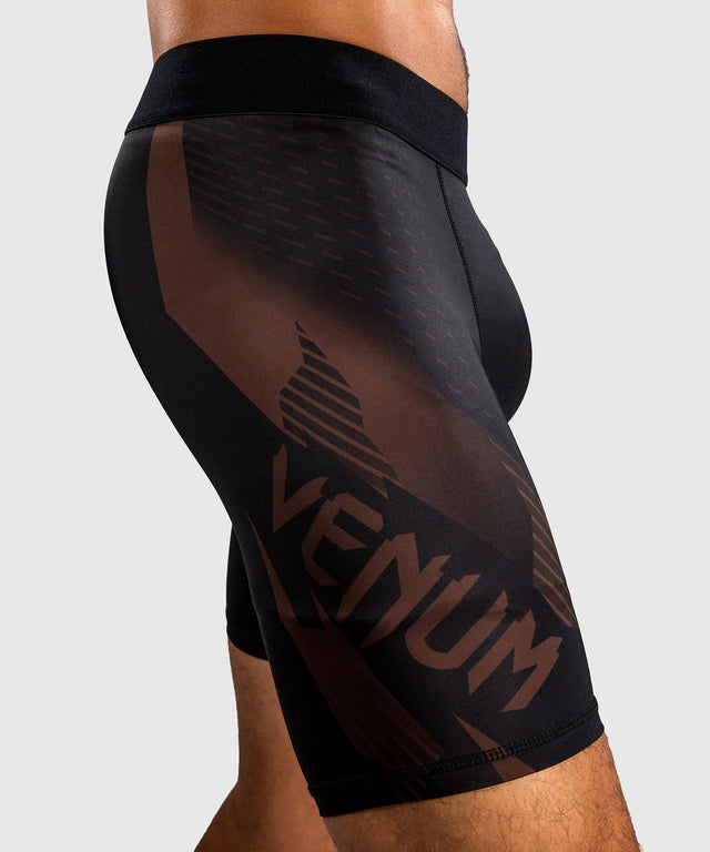 Venum No-Gi 6.0 Compression shorts – Black/Brown