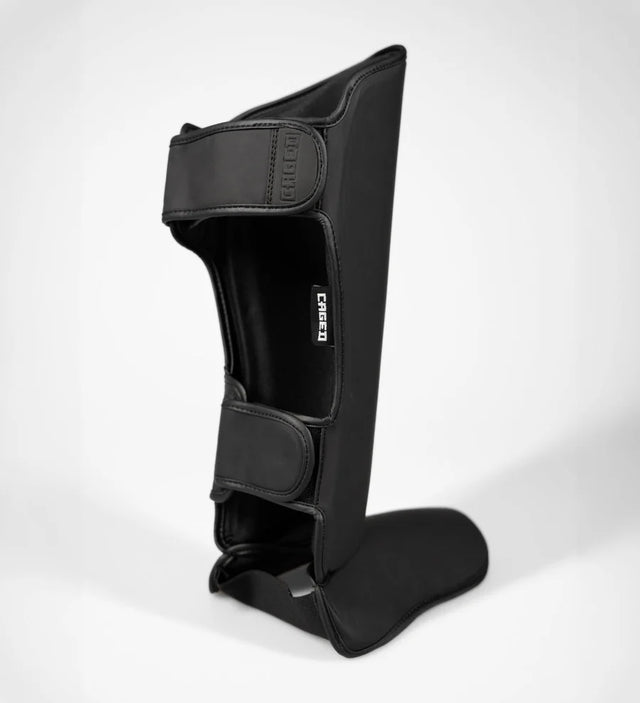 Caged Shadow Bundle Deal – Boxing Gloves + Shin Guards