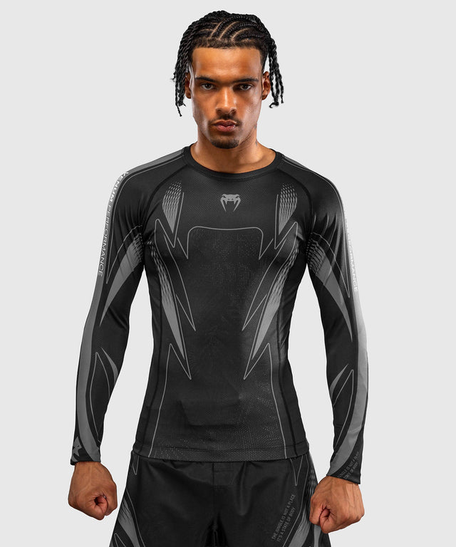 Venum Rashguard Amazonia Reborn Lange Mouwen - Zwart/Grijs