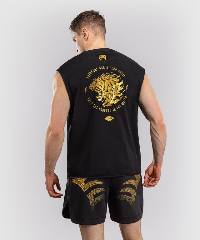 Venum x Mike Tyson T-Shirt Tiger Sleeveless – Black/Gold