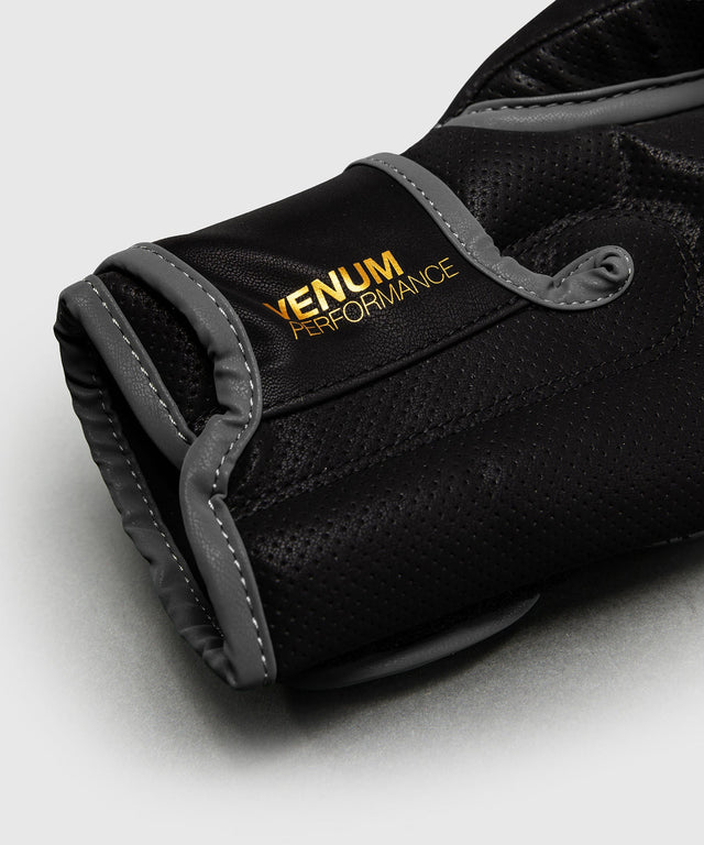 Venum Boxing gloves Matupa Black/Grey/Gold – back view