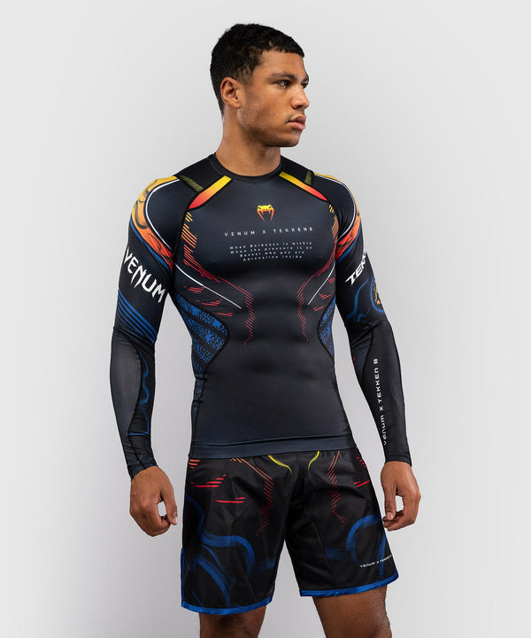 Venum Rashguard TEKKEN 8 Yoshimitsu - Black/Orange