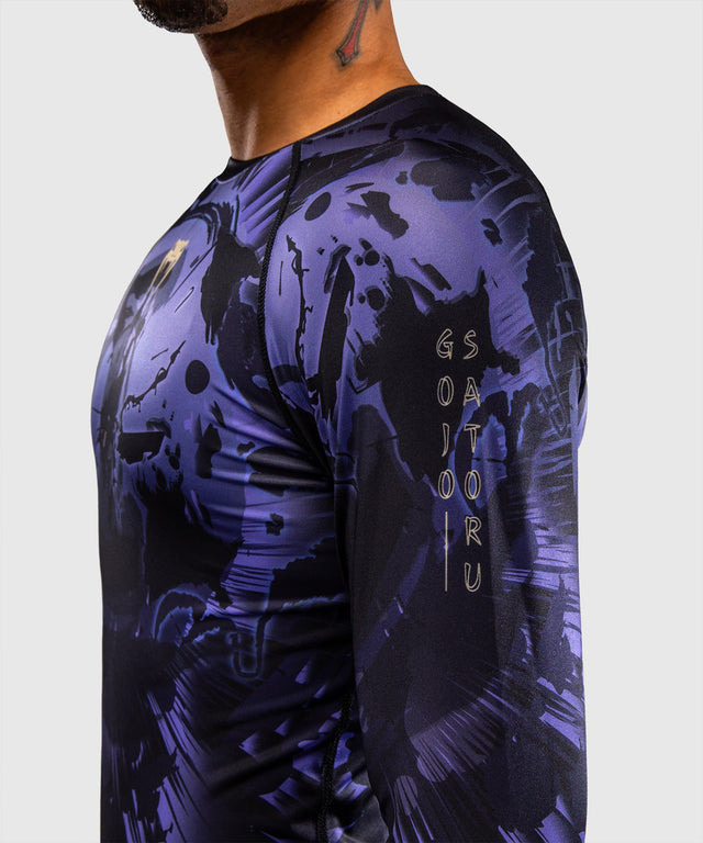 Venum Rashguard Long Sleeves Gojo Jujutsu Kaisen – Purple
