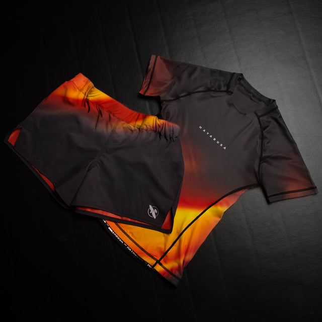 Hayabusa Rashguard Apex Nova Short Sleeves Women's - Orange