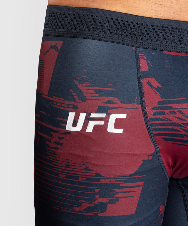 Venum UFC MMA Shorts Zenith – Navy Blue/Burgundy/Silver