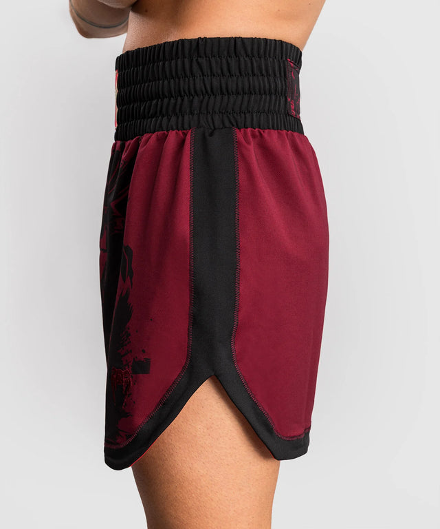 Venum x Assassin's Creed Shadows Boxing Shorts - Burgundy/Black