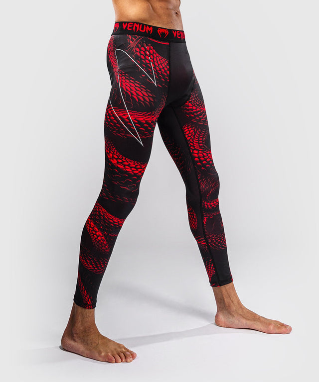 Venum Compression shorts & spats Matupa – Black/Red/Silver