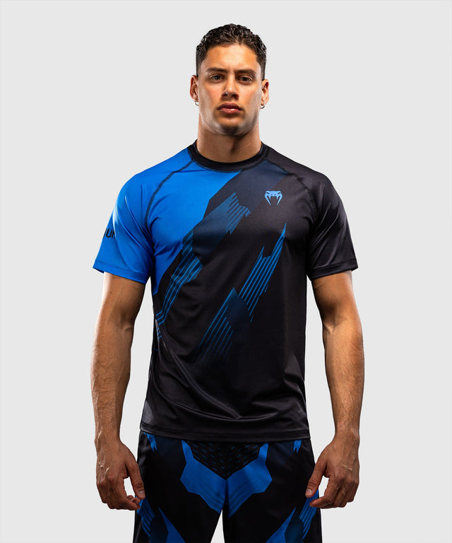 Venum T-Shirt No-Gi 6.0 - Zwart/Blauw