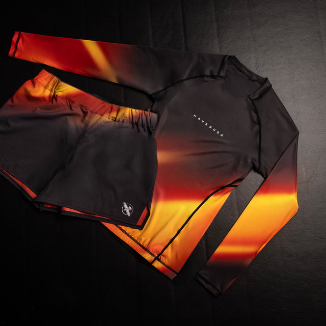 Hayabusa Rashguard Apex Nova Long Sleeves Women's - Orange
