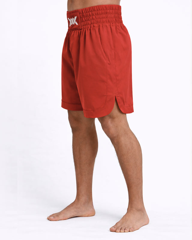 Caged Boxing Shorts Classic - Red