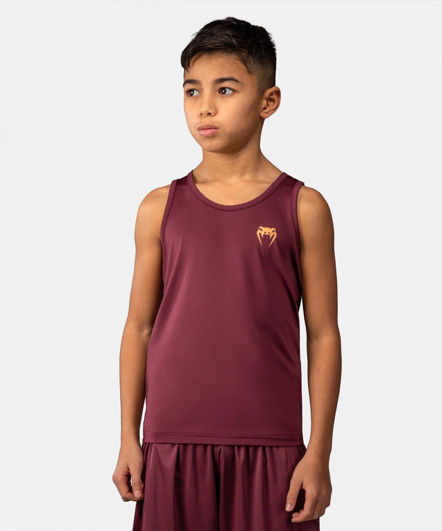 Venum Contender Tank Top – Kids Burgundy