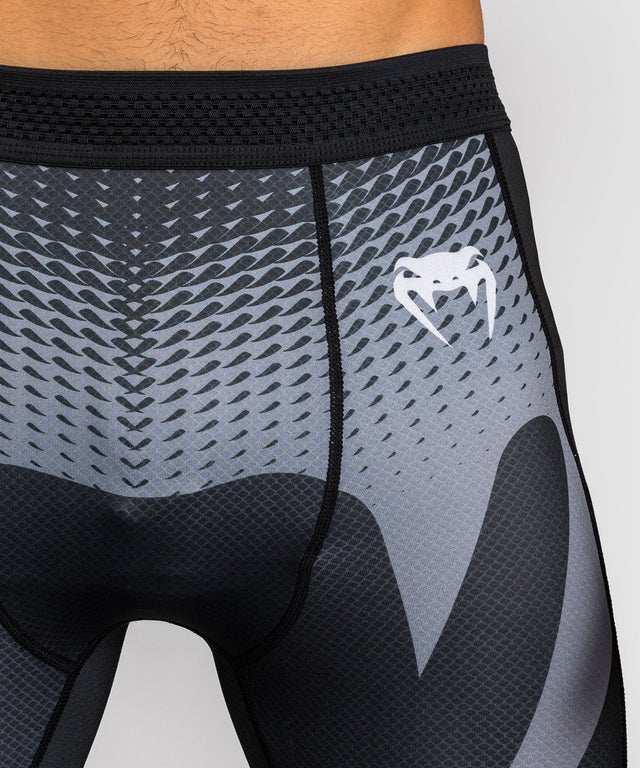 Spodnie spats Venum No Gi – Czarne/Srebrne