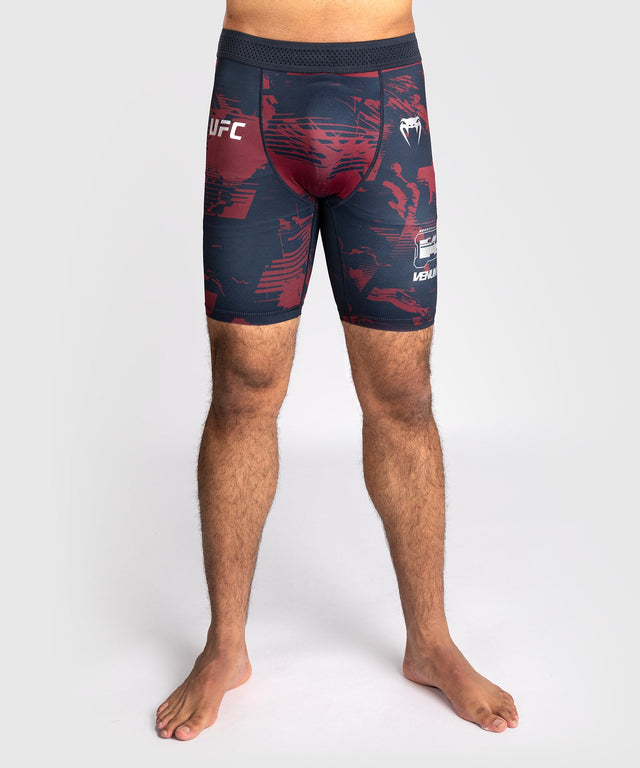 Venum UFC MMA Shorts Zenith – Navy Blue/Burgundy/Silver