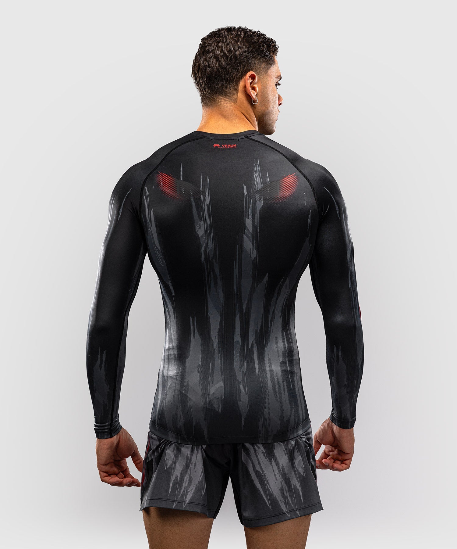 Venum Rashguard Demon Long Sleeves – Black/Grey