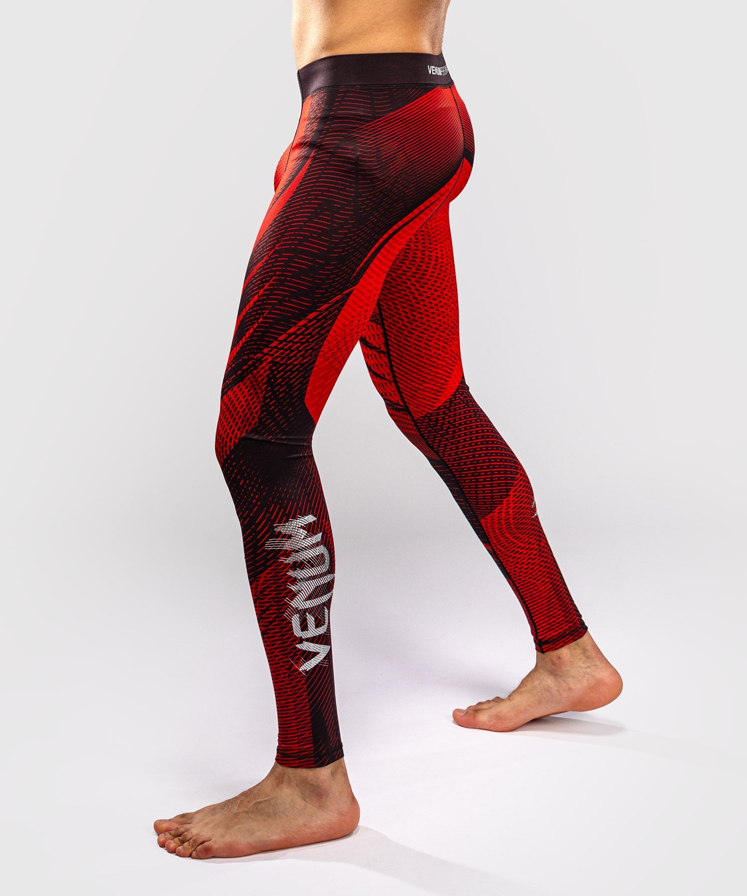 Venum Compressie Shorts Galactic 3.0 Spats - Rood/Zilver