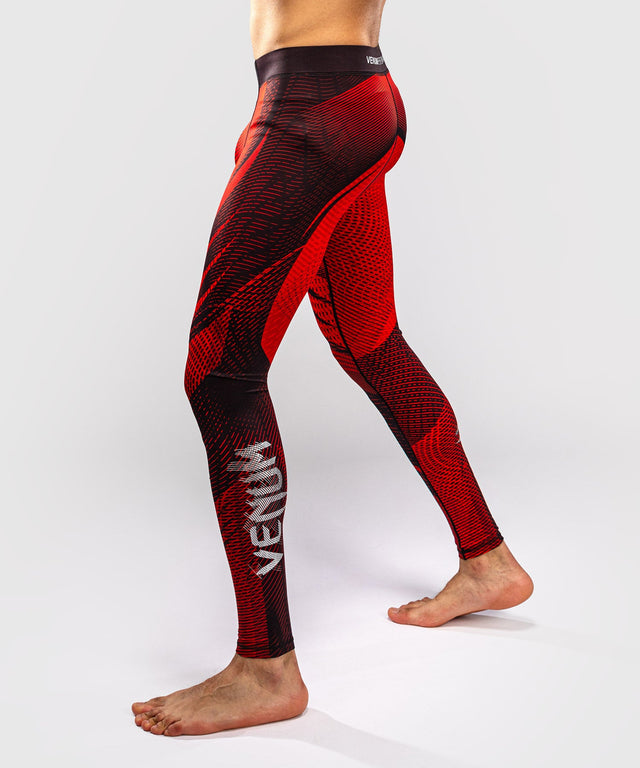 Venum Compressie Shorts Galactic 3.0 Spats - Rood/Zilver