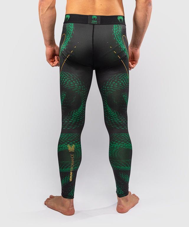 Venum Compression shorts & spats Matupa – Black/Green/Gold