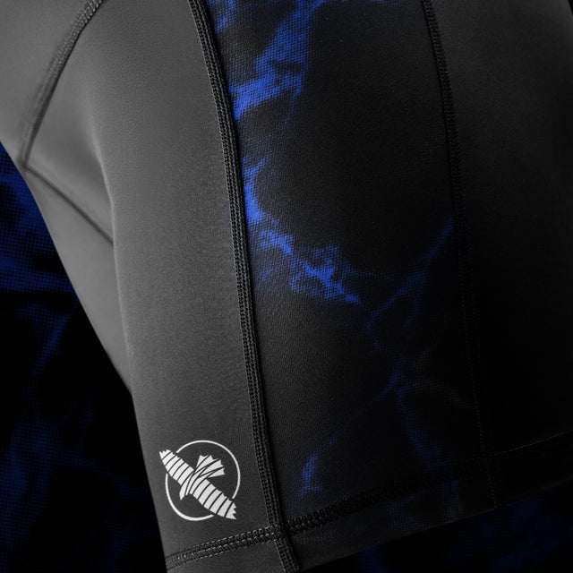 Hayabusa x UFC BJJ Compression Shorts Women – Black/Blue