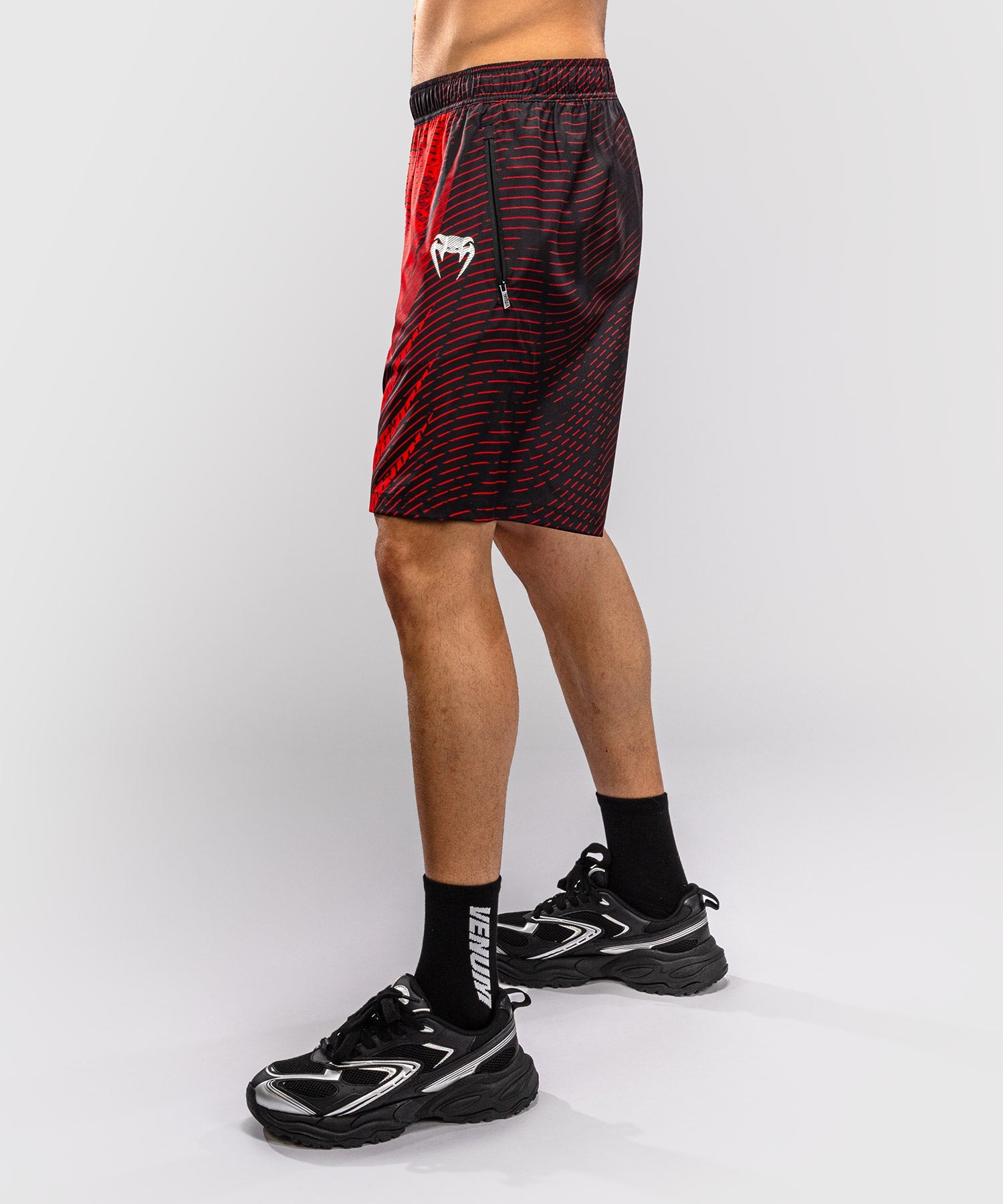 Venum Trainingsshorts Galactic 3.0 - Rood/Zilver