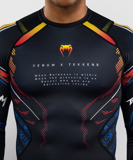 Venum Rashguard TEKKEN 8 Yoshimitsu – Black/Orange – photo 5