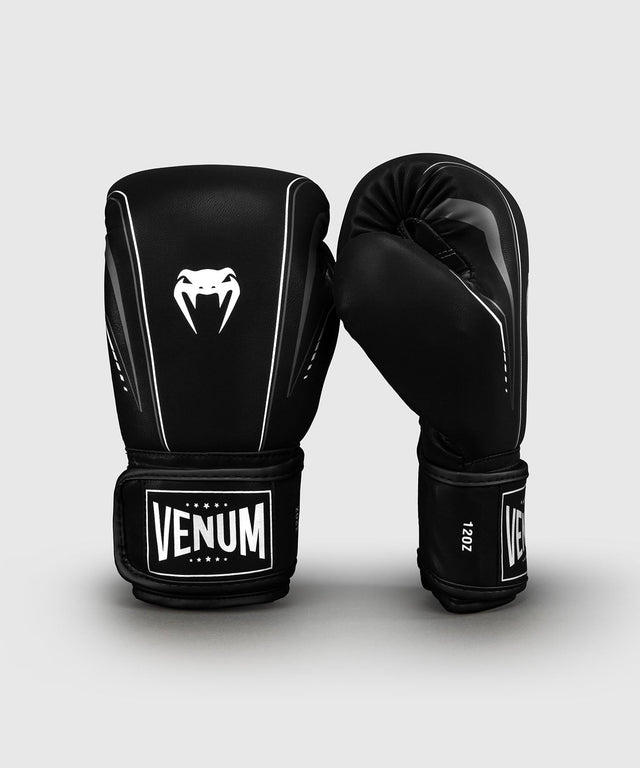 Venum Streamline Boxing Gloves – Black/White