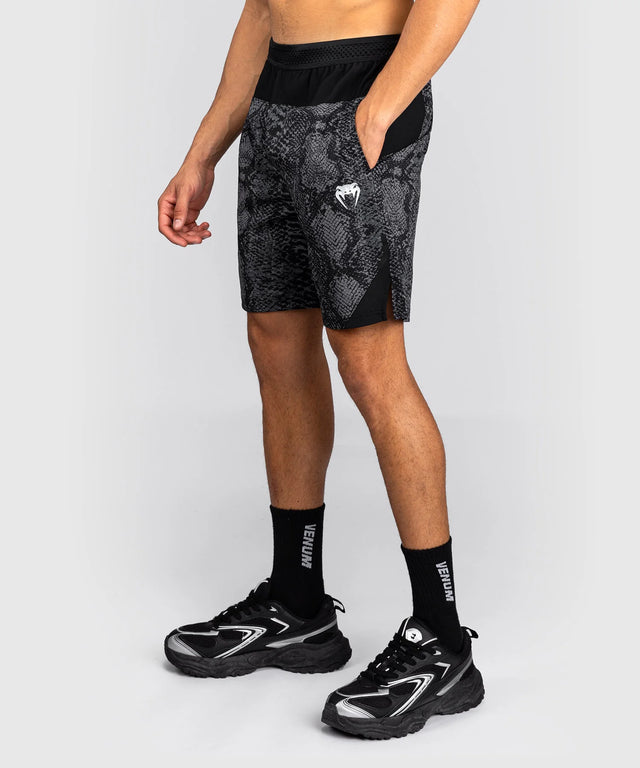 Venum Training Shorts G-Fit Scales - Sort/Grå