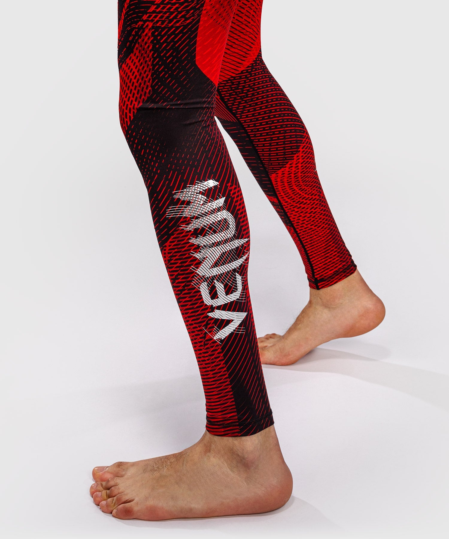 Venum Compressie Shorts Galactic 3.0 Spats - Rood/Zilver