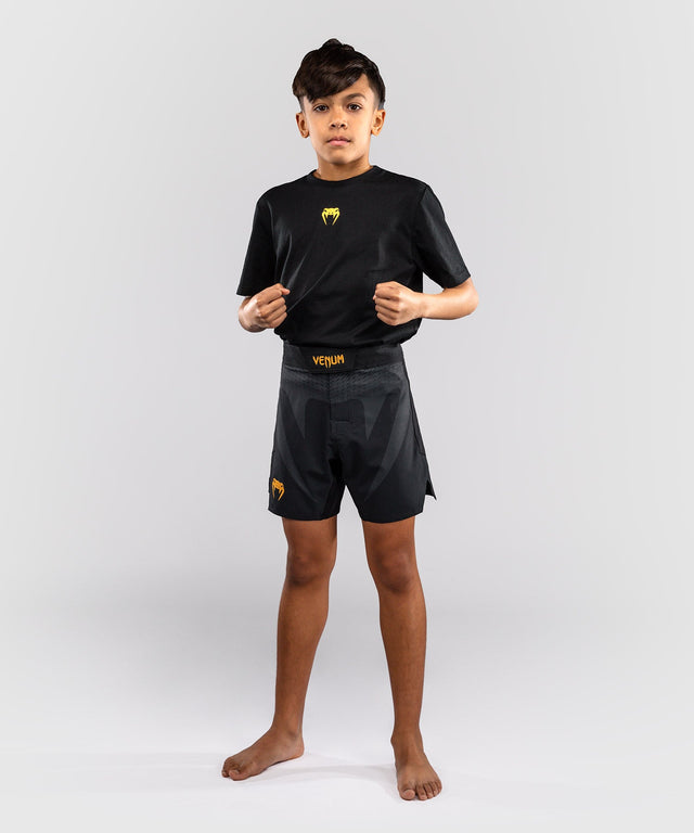 Pantaloncini MMA Venum Attack Bambini – Nero/Oro