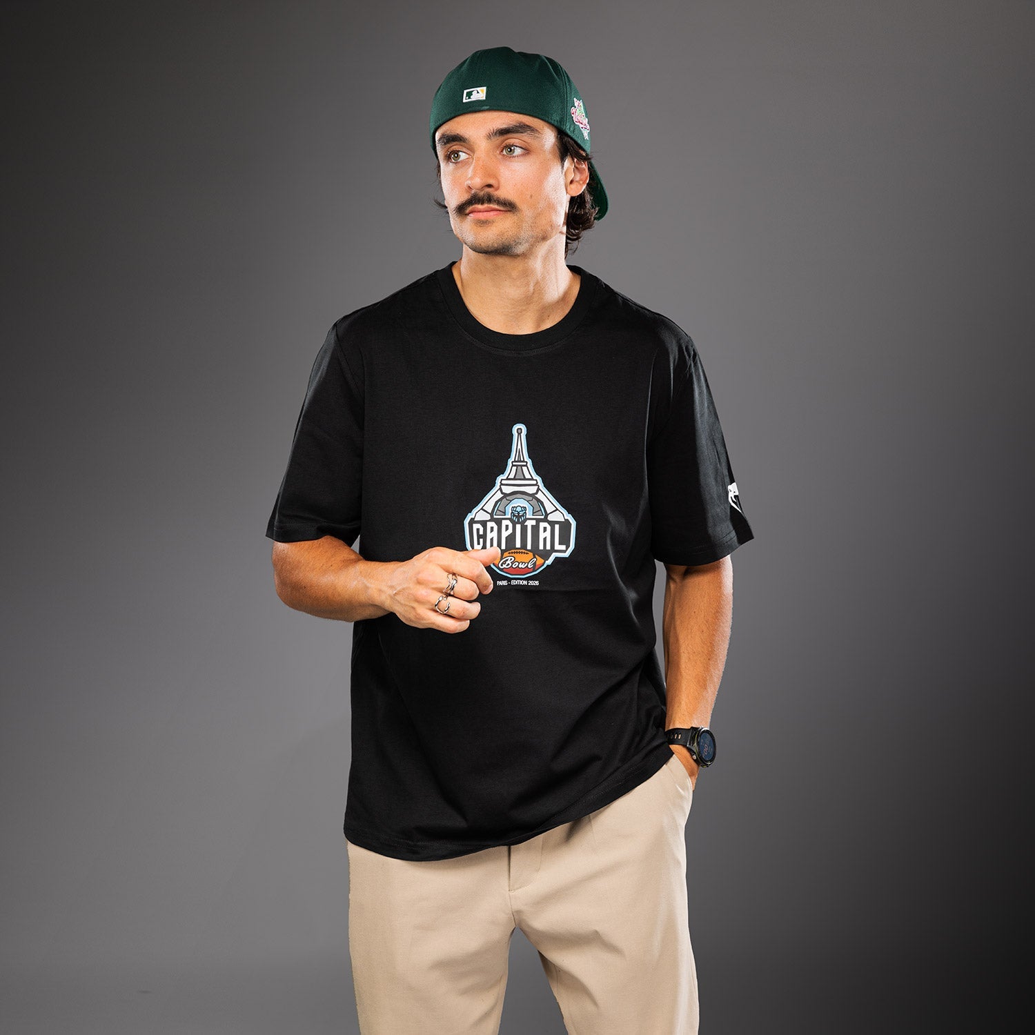 Venum T-Shirt x Capital Bowl - Zwart