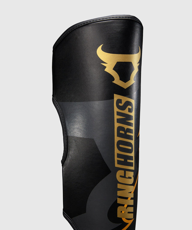 Ringhorns Charger Shin Guards – Black/Gold