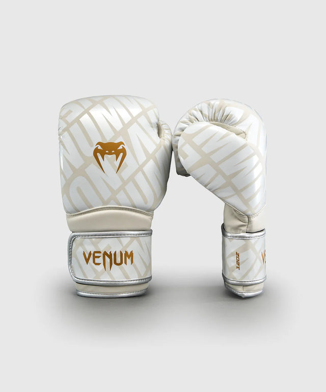 Venum Boxing Gloves Contender 1.5 XT - Cream White/Gold