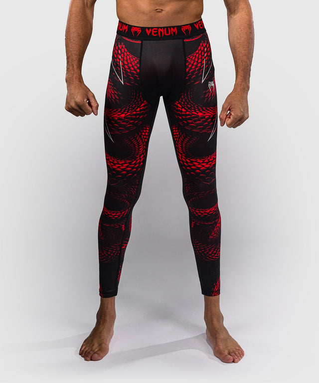 Venum Compression shorts & spats Matupa – Black/Red/Silver