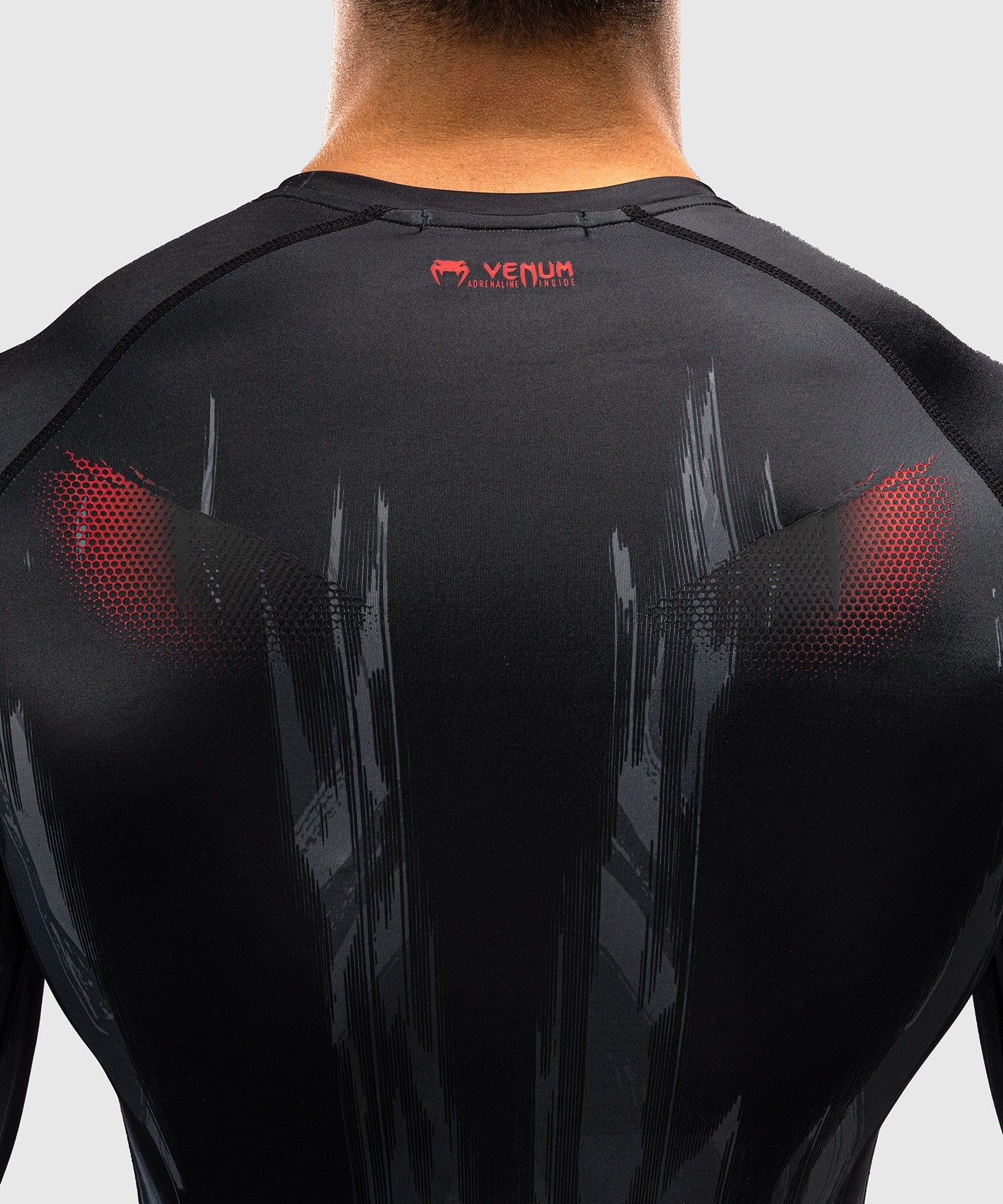 Venum Rashguard Demon Long Sleeves – Black/Grey