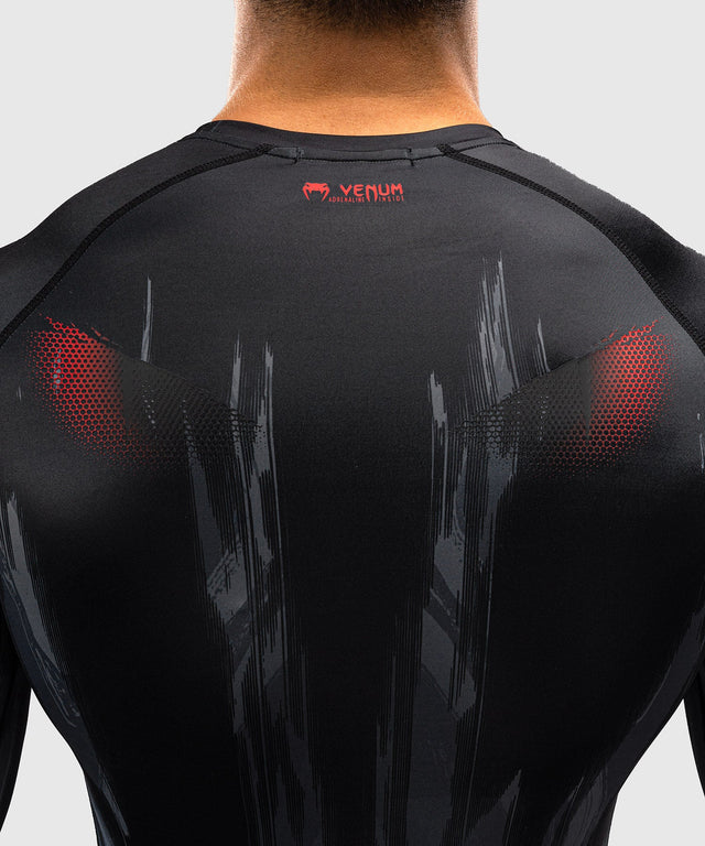 Venum Rashguard Demon Long Sleeves – Black/Grey