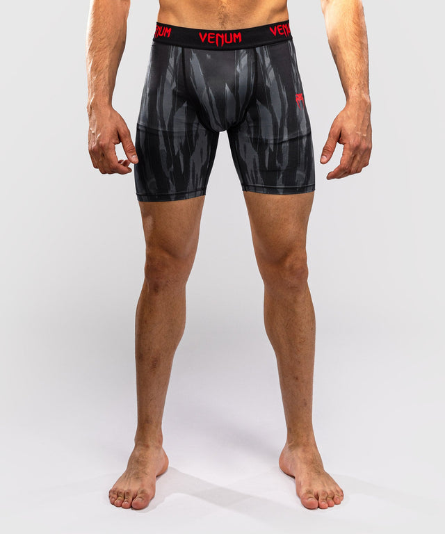 Venum Compressie Shorts Demon - Zwart/Grijs (VENUM-06364-109)