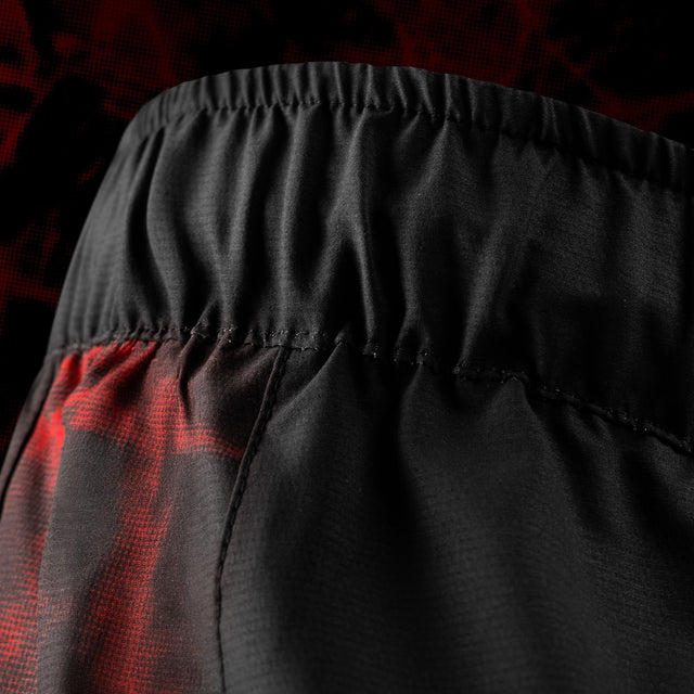 Hayabusa x UFC BJJ MMA Shorts Women – Black/Red