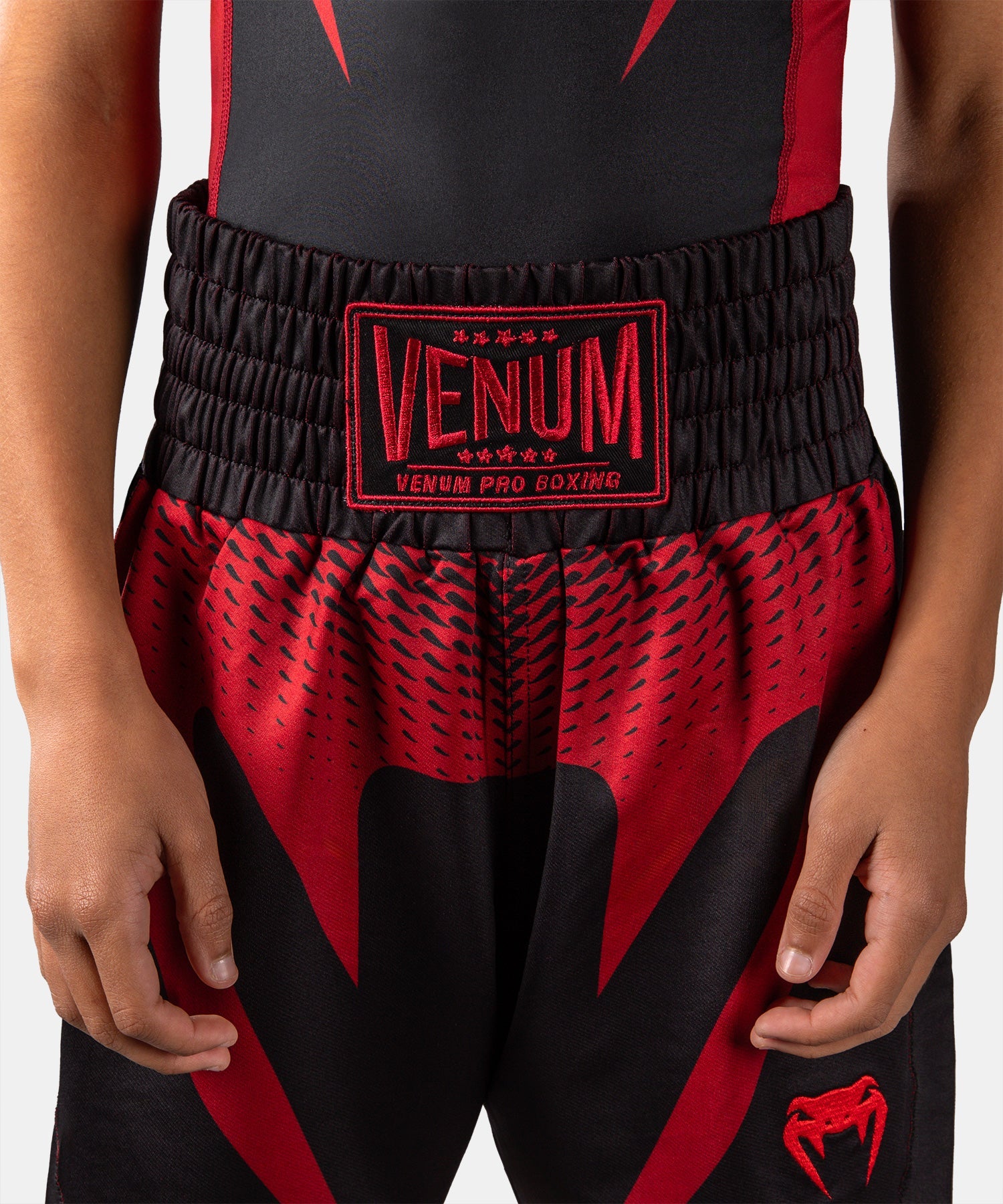 Venum Attack Boxing Shorts Kids - Black/Red