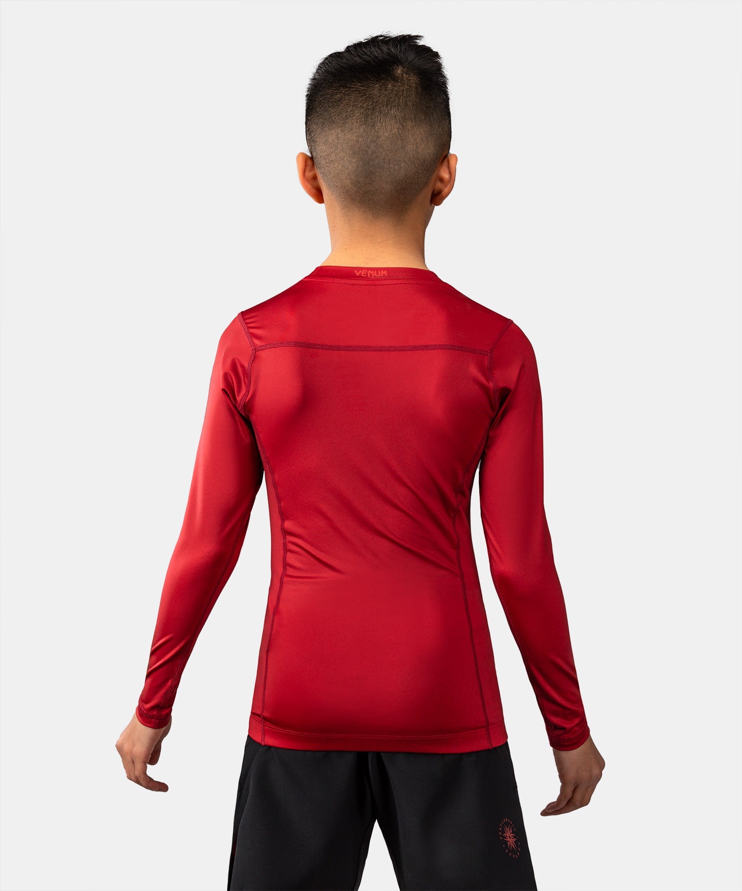 Venum Rashguard Attack Long Sleeve Kids – Black/Red