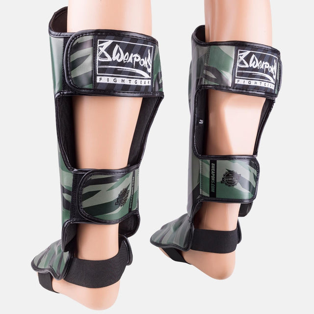8 WEAPONS Shin guards Unlimited 2.0 – Woodland Camo
