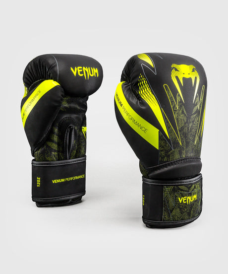 Venum Boxhandschuhe Impact Amazonia Reborn – Schwarz/Grün