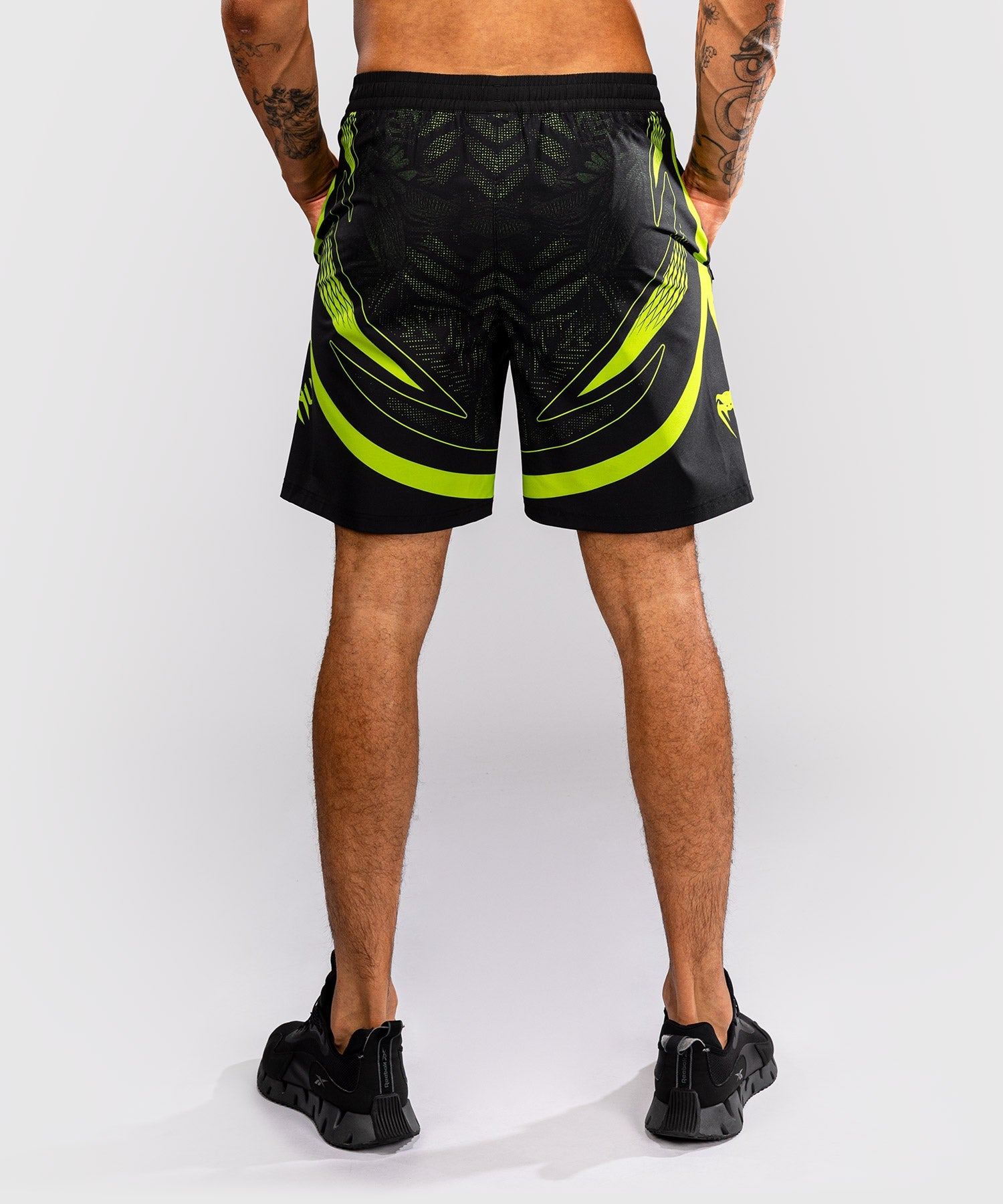 Venum Trainingsshorts Amazonia Reborn - Zwart/Groen