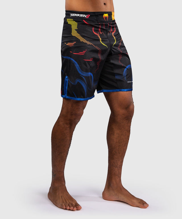Venum MMA Shorts x TEKKEN 8 Yoshimitsu – Black/Orange