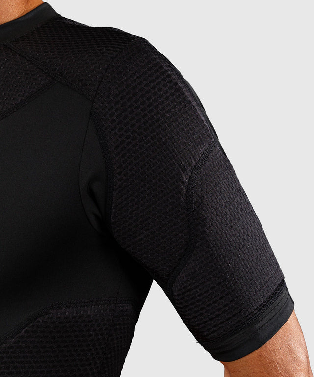 Venum T-Shirt MX Basics Beschermend - Zwart/Wit