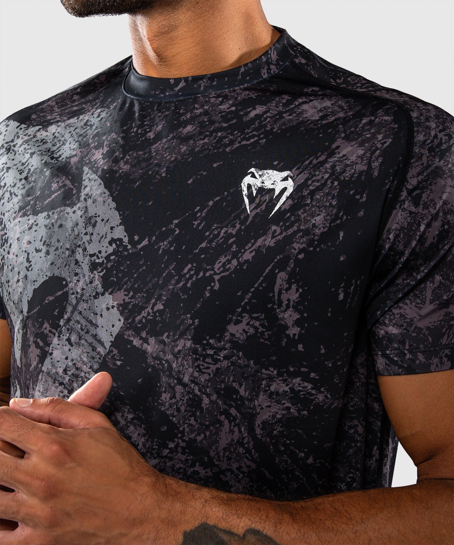 Venum T-Shirt Rage & Workout - Zwart/Grijs