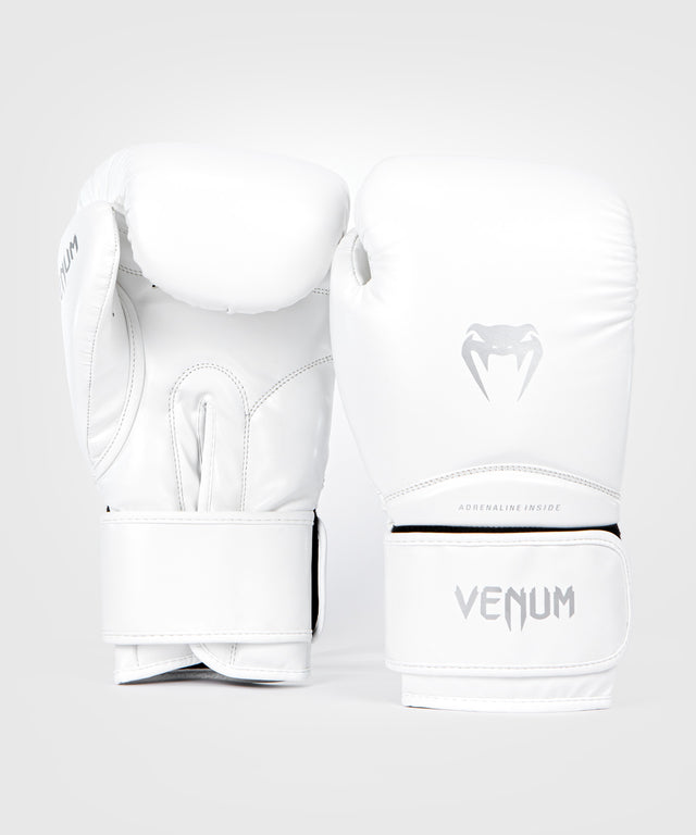 Venum Contender 1.5 Kids Boxing Gloves – White/Silver