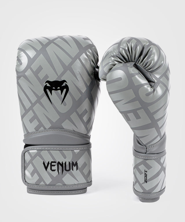 Venum Contender 1.5 XT Boxing Gloves - Gray/Black