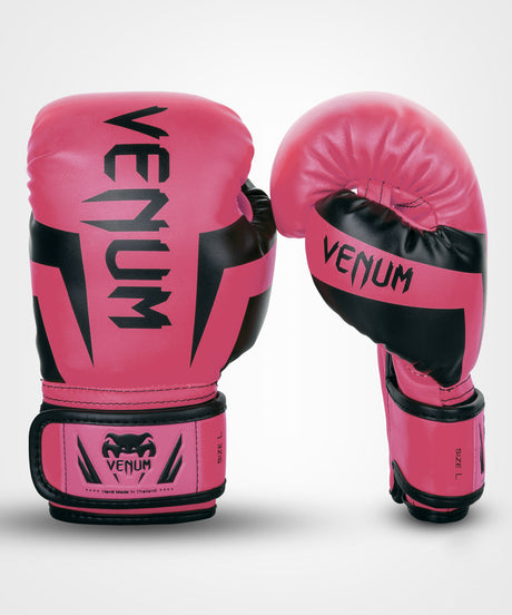 Luvas de boxe Venum Elite Criança – Rosa Neon