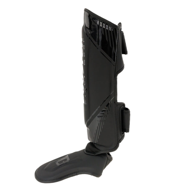 Booster Kickboxing Shin Guards Bangkok - Black/Black